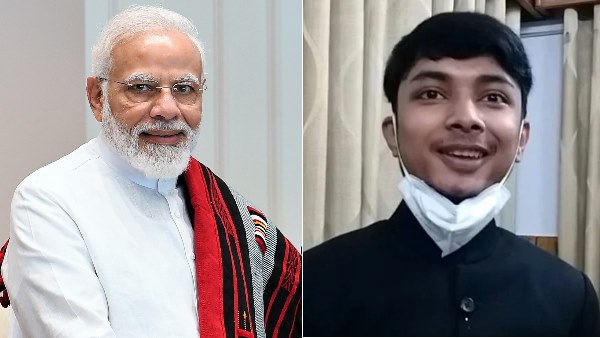 Mohammad Shadab of aligarh Honoured With Prime Minister National Bal Award 2021 Mohammad Shadab of aligarh Honoured With Prime Minister National Bal Award 2021
