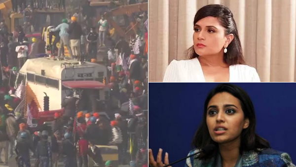 Farmers Tractor Rally violence in Delhi bollywood celebrities reaction Farmers Tractor Rally violence in Delhi bollywood celebrities reaction