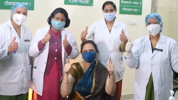 Covid-19 vaccination in chandigarh: Dr Amandeep Kang shares her experience Covid-19 vaccination in chandigarh: Dr Amandeep Kang shares her experience
