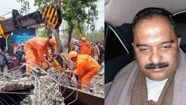 Crematorium Roof Collapse: contractor ajay tyagi claims 16 lakh rupees commission given to top officers Crematorium Roof Collapse: contractor ajay tyagi claims 16 lakh rupees commission given to top officers