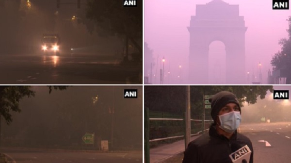 कोहरे की वजह से दृश्यता काफी कम हो गई हैं