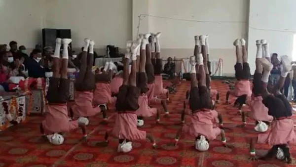 Case against three journalists for news report on children doing yoga in summer cloths Case against three journalists for news report on children doing yoga in summer cloths
