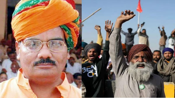Rajasthan BJP MLA Madan Dilawar said risk of bird flu spreading from KIsan Andolan Rajasthan BJP MLA Madan Dilawar said risk of bird flu spreading from KIsan Andolan