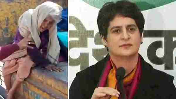 Priyanka Gandhi tweet on incident of Indore video dumping homeless outside city Priyanka Gandhi tweet on incident of Indore video dumping homeless outside city