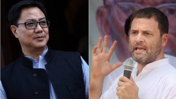 Kiren Rijiju attacked Rahul Gandhi report which claimed that China was building village in Arunachal Kiren Rijiju attacked Rahul Gandhi report which claimed that China was building village in Arunachal