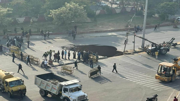 जयपुर के सबसे व्यस्तम मार्गों में से एक