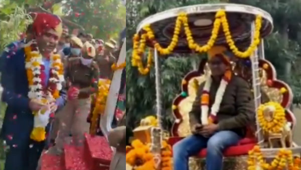 Sikar SP IPS Kunwar Rashtdeep and IPS Dr. Gagandeep Singla farewell Video Goes Viral Sikar SP IPS Kunwar Rashtdeep and IPS Dr. Gagandeep Singla farewell Video Goes Viral