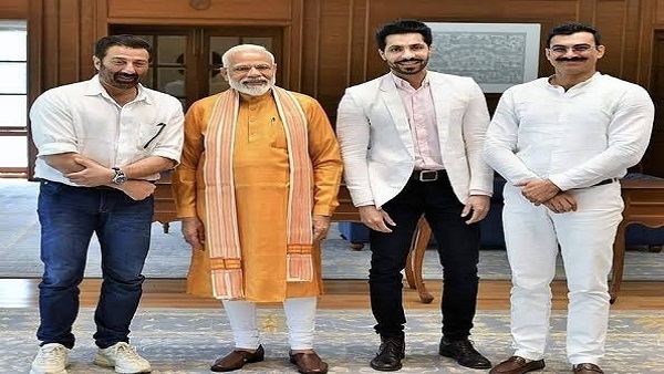सनी देओल की प्रचार टीम का हिस्सा