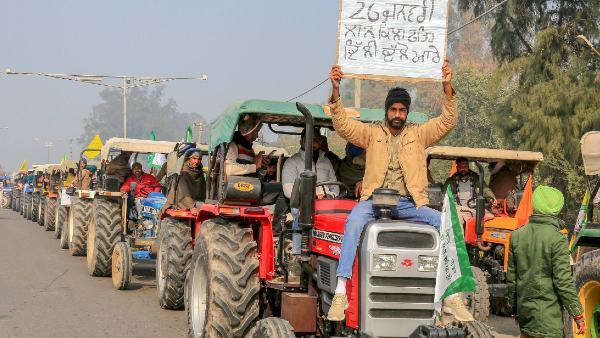 Farmers Tractor Rally All MLAs of Aam Aadmi Party will move towards Delhi on Jan 25 Farmers Tractor Rally All MLAs of Aam Aadmi Party will move towards Delhi on Jan 25