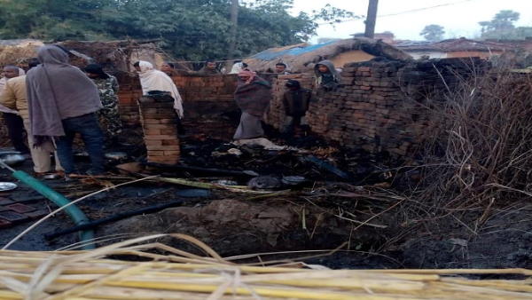 Gaya three people burnt alive in house Gaya three people burnt alive in house