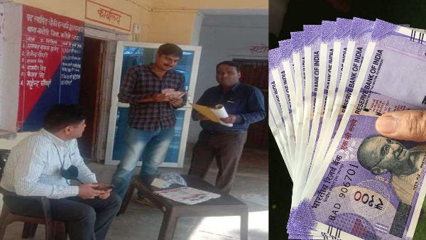 ACB caught Principal Rajesh Kumar Meena Teacher Dharam Singh Meena for bribe in Karauli Rajasthan ACB caught Principal Rajesh Kumar Meena Teacher Dharam Singh Meena for bribe in Karauli Rajasthan