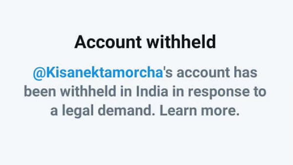 प्रसार भारती सीईओ, किसान मोर्चा समेत कई अकाउंट पर रोक को लेकर ट्विटर ने दिया ये जवाब प्रसार भारती सीईओ, किसान मोर्चा समेत कई अकाउंट पर रोक को लेकर ट्विटर ने दिया ये जवाब
