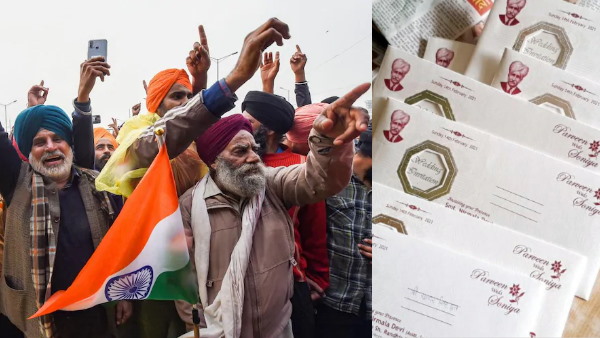 हरियाणा से किसानों को मिल रहा खास अंदाज में समर्थन