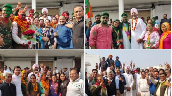 Polls Result: खन्ना में कांग्रेस का 19 सीटों पर कब्जा Polls Result: खन्ना में कांग्रेस का 19 सीटों पर कब्जा