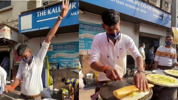 वायरल हो रहा डोसा परोसने का गजब अंदाज