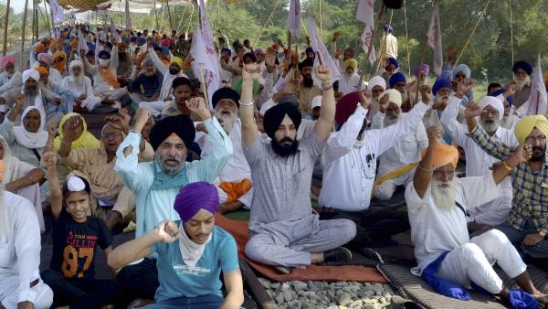 farmers protest farmers protest