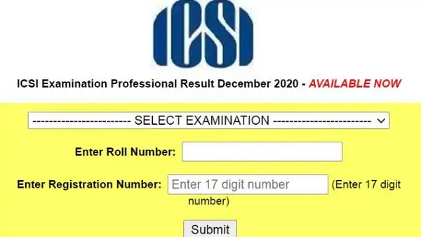 ICSI CS result declared ICSI CS result declared