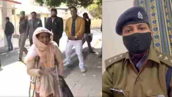 Kanpur Police found missing daughter of Divyang woman Kanpur Police found missing daughter of Divyang woman