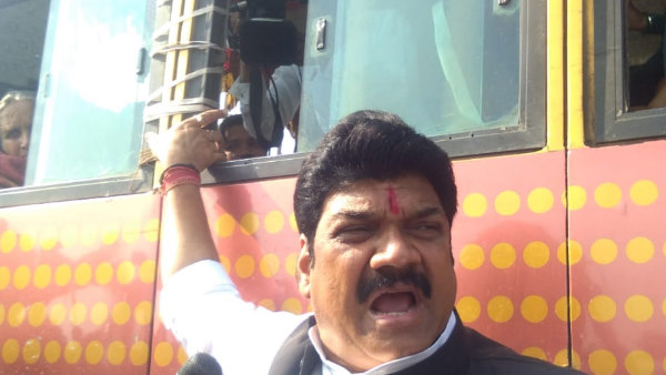 Madhya Pradesh Transport Minister Govind Singh Rajput Surprise inspection of buses in Jaisinagar Madhya Pradesh Transport Minister Govind Singh Rajput Surprise inspection of buses in Jaisinagar