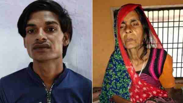 Kasganj police arrested liquor mafia Moti Dhimers mother Kasganj police arrested liquor mafia Moti Dhimers mother