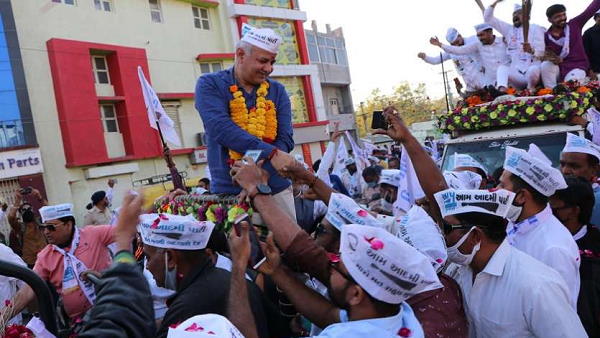 Delhi CM arvind kejriwal on Gujarat Municipal corporation Election Results Delhi CM arvind kejriwal on Gujarat Municipal corporation Election Results