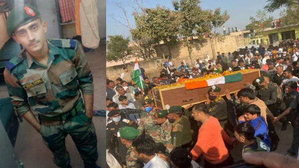 Martyr Nikhil Dayma cremated iN Saidpur Alwar Rajasthan Martyr Nikhil Dayma cremated iN Saidpur Alwar Rajasthan
