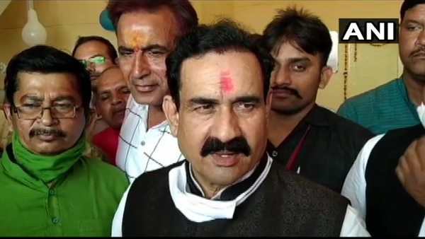MP Home Minister Narottam Mishra on rahul gandhi BJP leaders are campaigning Pappu is catching fish MP Home Minister Narottam Mishra on rahul gandhi BJP leaders are campaigning Pappu is catching fish