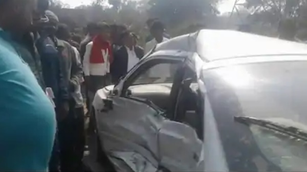 army man and his mother died in road accident in prayagraj army man and his mother died in road accident in prayagraj