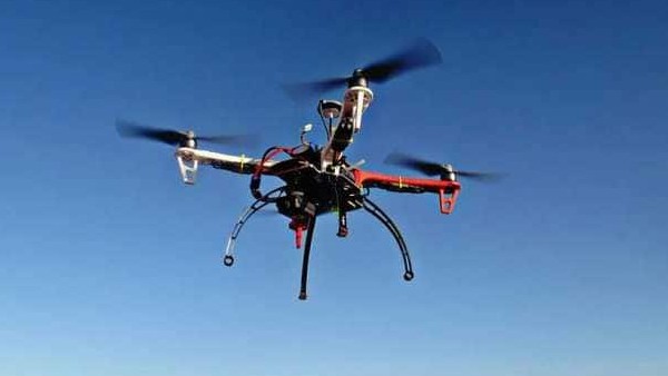 Pakistan sent drone to Indian border Returns After BSF Opens Fire Pakistan sent drone to Indian border Returns After BSF Opens Fire