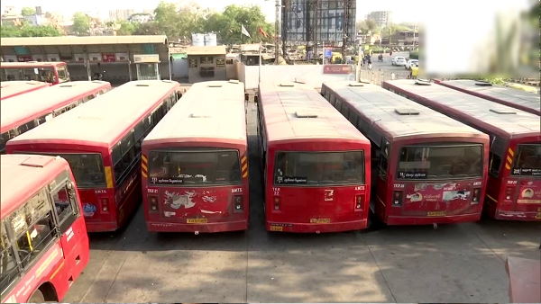 Due to COVID 19, Ahmedabad bus services stopped from today until further orders Due to COVID 19, Ahmedabad bus services stopped from today until further orders