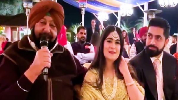 सीएम कैप्टन अमरिंदर सिंह ने गाना गाकर लूटी महफिल
