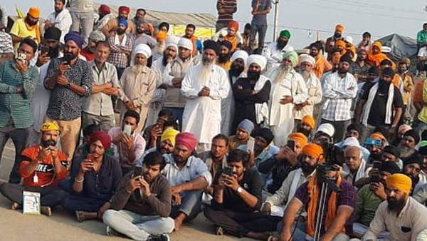 complaint filed against 17 farmers for protesting outside of Haryana BJP MLAs residence complaint filed against 17 farmers for protesting outside of Haryana BJP MLAs residence