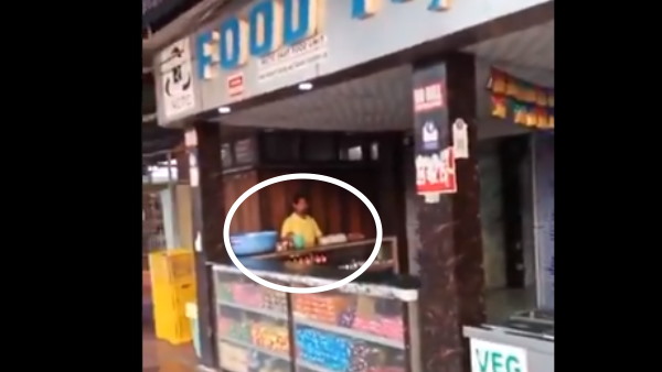 सील हुआ फूड ट्रैक स्टॉल