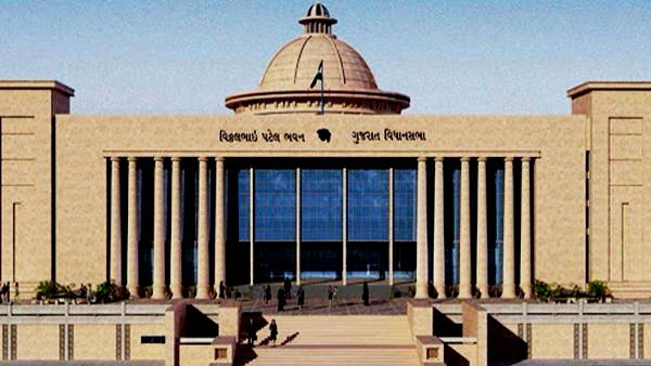 Congress MLA Anil Joshiara On The Chair Of The Speaker In The Gujarat Legislative Assembly Congress MLA Anil Joshiara On The Chair Of The Speaker In The Gujarat Legislative Assembly