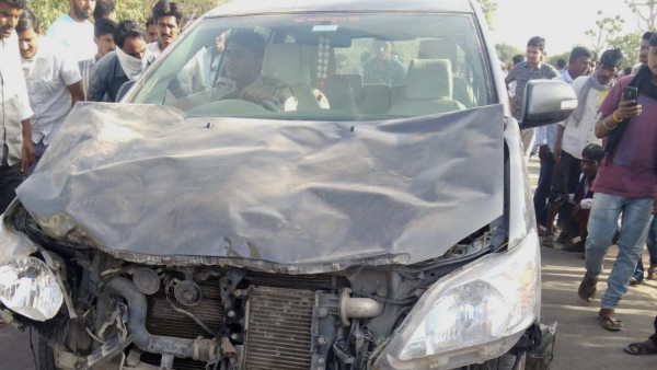 Six children returning from school in Jalore, Rajasthan were hit by a car four died Six children returning from school in Jalore, Rajasthan were hit by a car four died