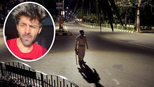 कार्तिक आर्यन ने शेयर की कोविड सेल्फी