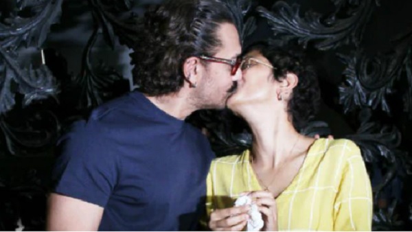 मीडिया के सामने किरण राव को किया KISS