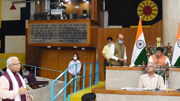 Public Property Damage Recovery Bill 2021 Passed In Haryana legislative assembly Public Property Damage Recovery Bill 2021 Passed In Haryana legislative assembly
