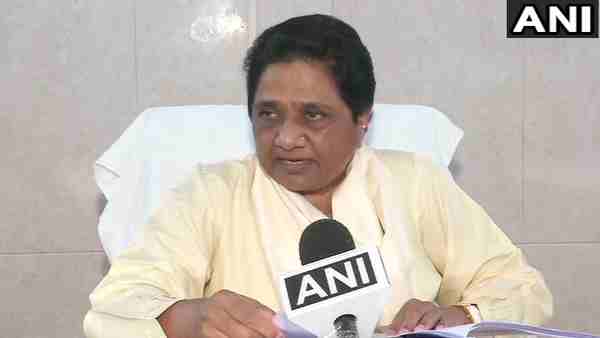 BSP president Mayawati statement on four of Yogi government BSP president Mayawati statement on four of Yogi government