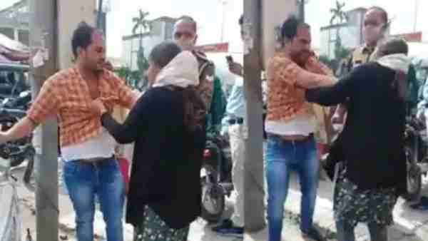Meerut News: Wife caught husband with girlfriend while on shopping Meerut News: Wife caught husband with girlfriend while on shopping