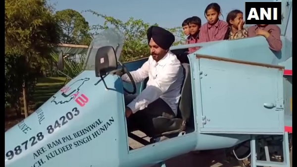 Bathinda Architect built new vehicle like a war aircraft, named Punjab Rafael, know the features Bathinda Architect built new vehicle like a war aircraft, named Punjab Rafael, know the features