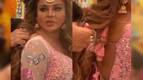 एक डांस मूव से ही उनके ब्लाउज की डोरी टूट गई
