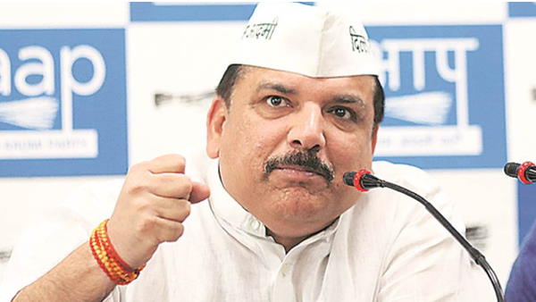 AAP leader Sanjay singh spoke with party workers on panchayat election AAP leader Sanjay singh spoke with party workers on panchayat election