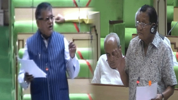 शांति धारीवाल की नेता प्रतिपक्ष गुलाबचंद्र कटारिया से तीखी तकरार