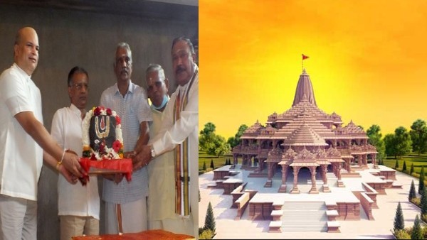 म्यूरापति अम्मान मंदिर में सौंपा गया पत्थर