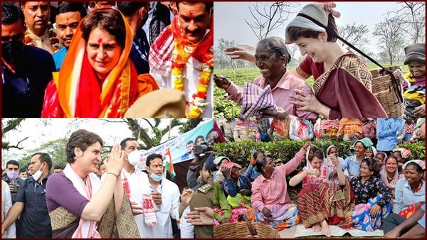 वोट के लिए हर कोशिश में जुटीं प्रियंका गांधी