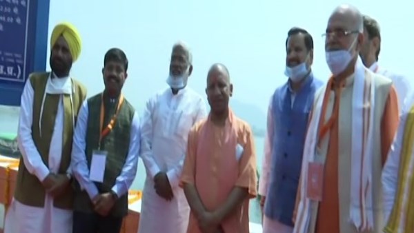 CM yogi adityanath gave momentum to incomplete development works in chitrakoot CM yogi adityanath gave momentum to incomplete development works in chitrakoot