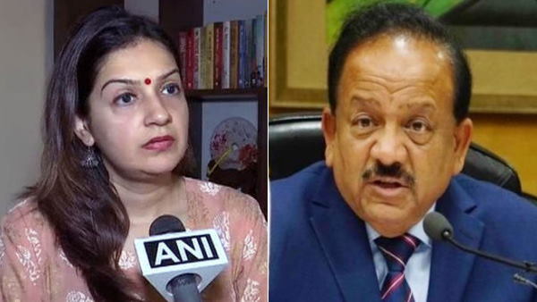 Coronavirus shiv sena MP priyanka chaturvedi on health minister harsh vardhans letter response Coronavirus shiv sena MP priyanka chaturvedi on health minister harsh vardhans letter response