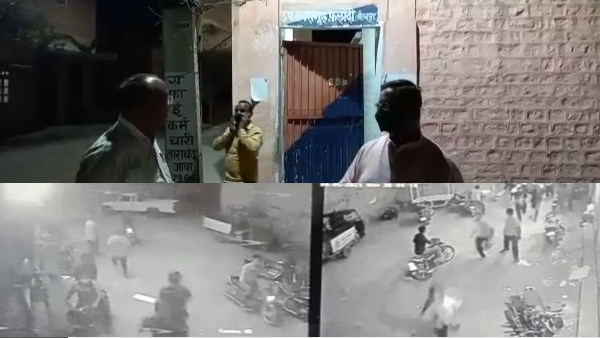 जेल के बाहर स्कार्पियो व बोलेरो कैंपर गाड़ी