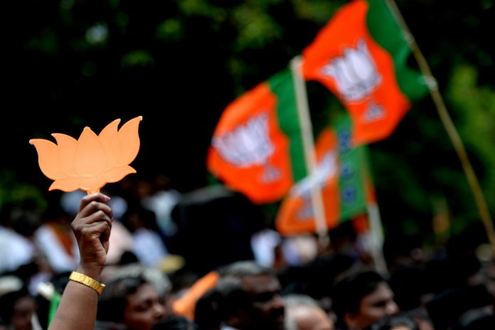 BJP launches Mera Booth Corona Mukt campaign in Delhi BJP launches Mera Booth Corona Mukt campaign in Delhi